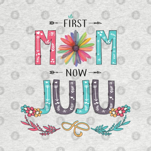 First Mom Now Juju Wildflowers Happy Mothers Day by KIMIKA